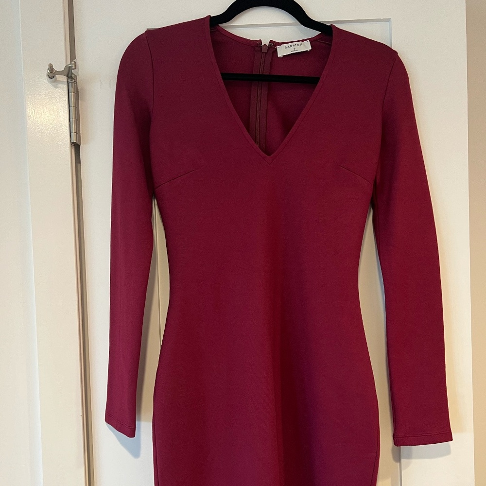 Babaton/Aritzia Long-sleeve Mini Dress